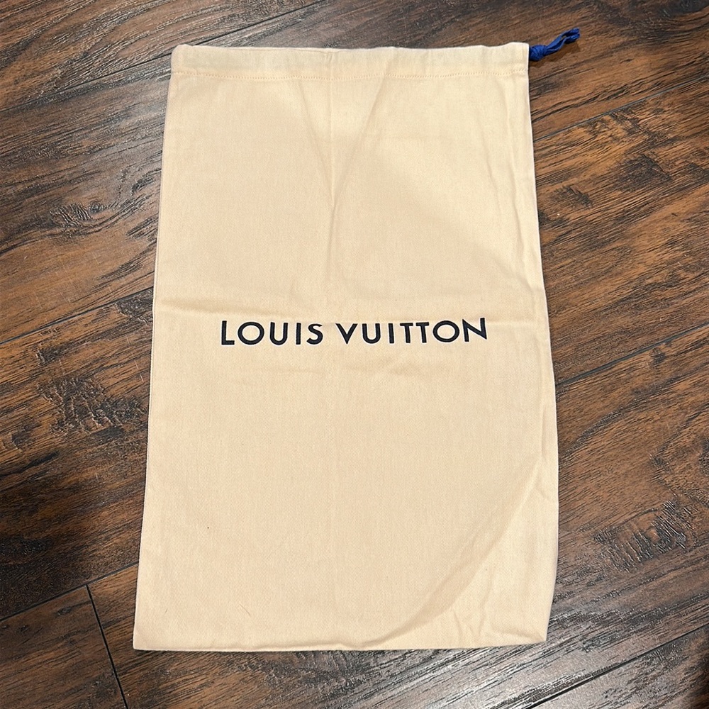 LOUIS VUITTON: Drawstring bag Sz: 12” x 19”
